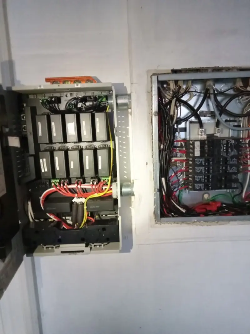 Electrical panel upgrade completed for Security Camera Wiring in Hialeah Gardens